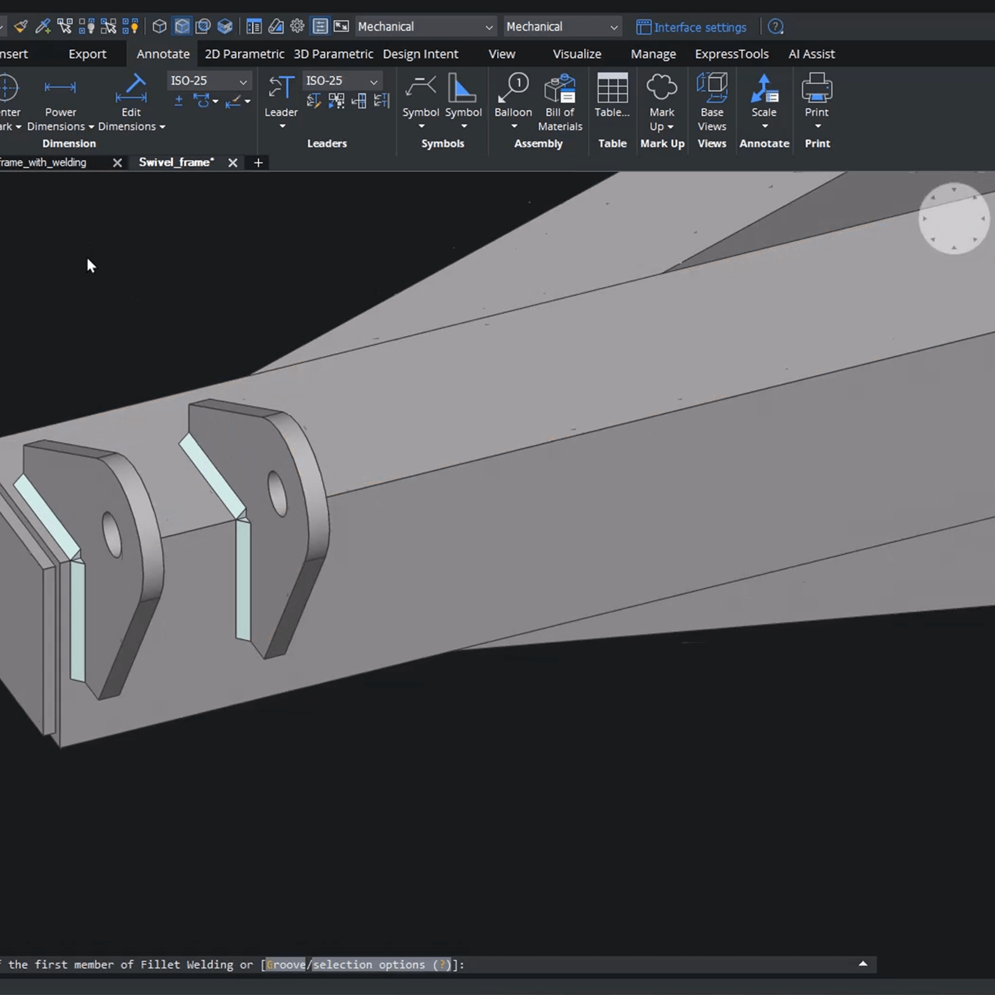 vegasoft bricscad mechanical